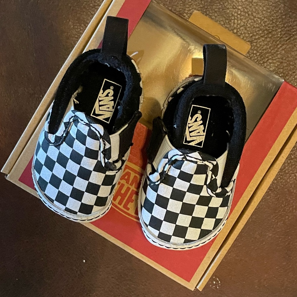Infant checkerboard Vans - sz1